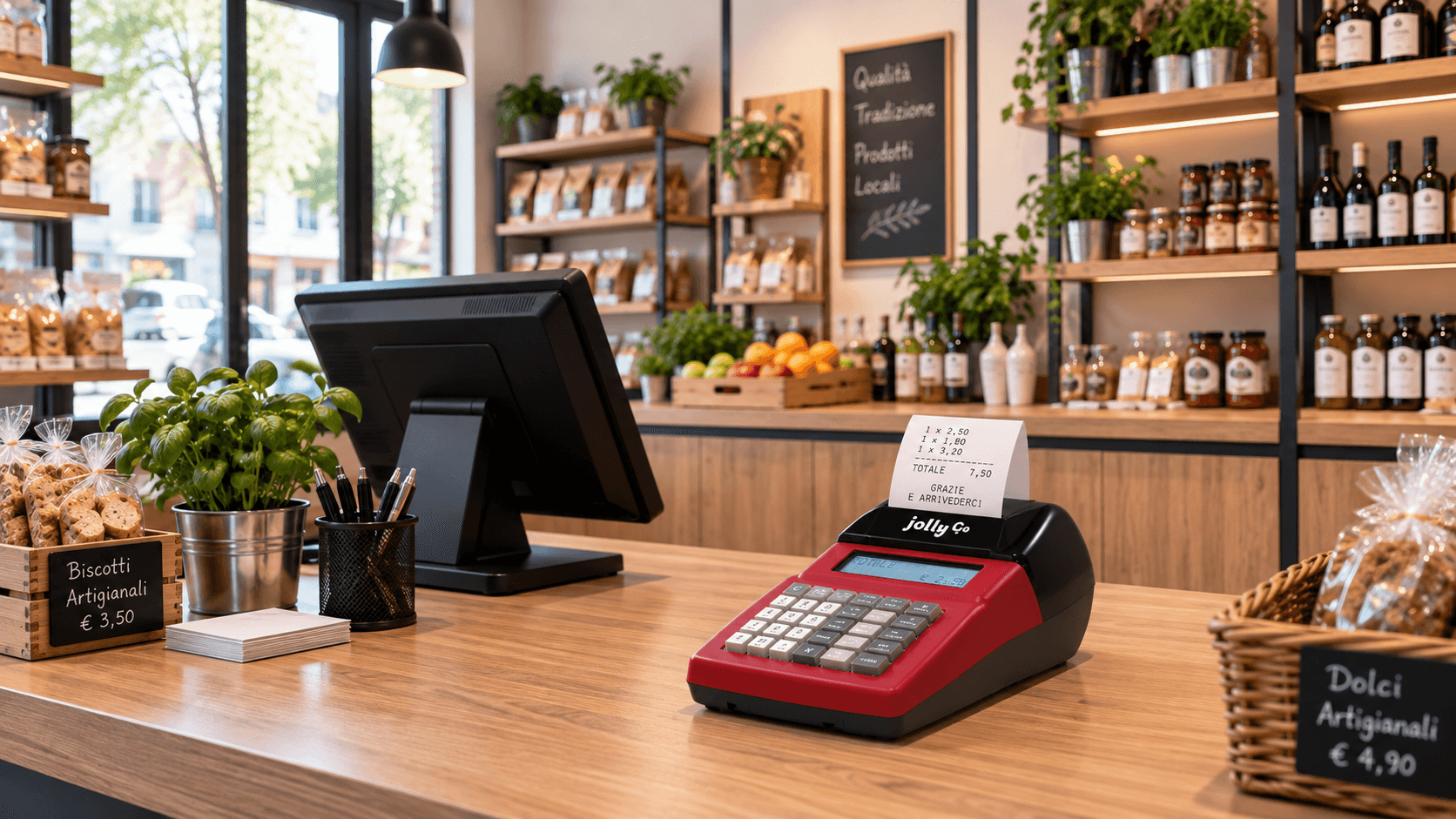 Registratori telematici per il punto vendita.
